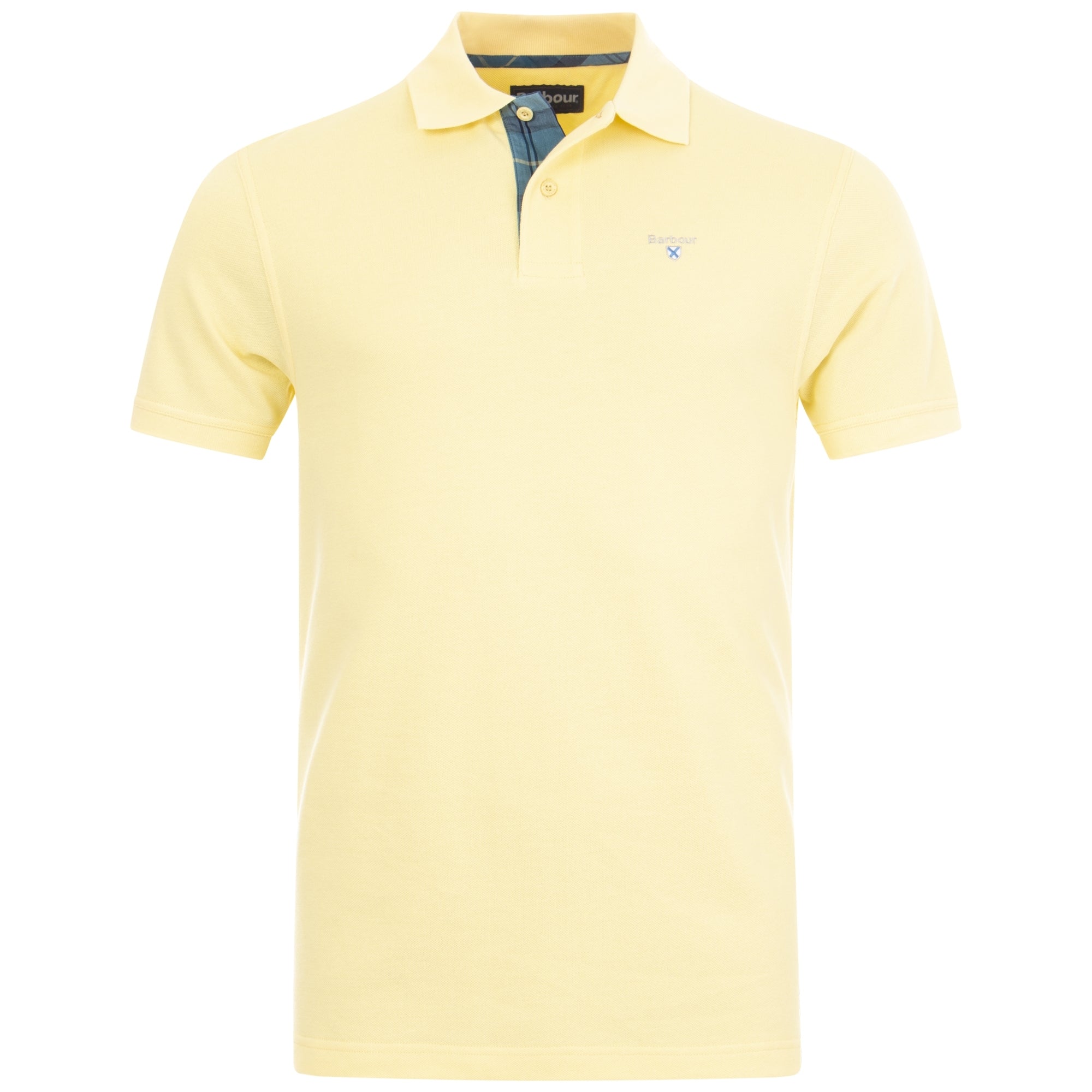 Tartan Piqué Polo Shirt