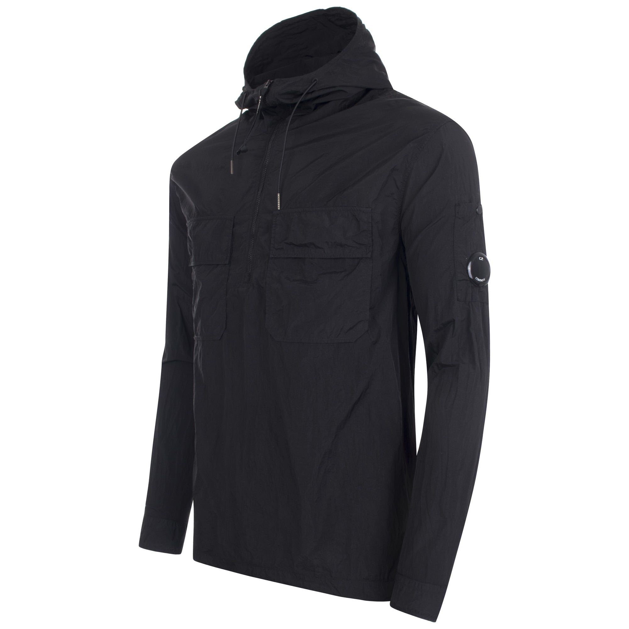 Chrome Hooded Lens Overshirt