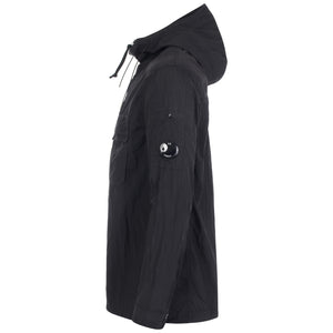Chrome Hooded Lens Overshirt
