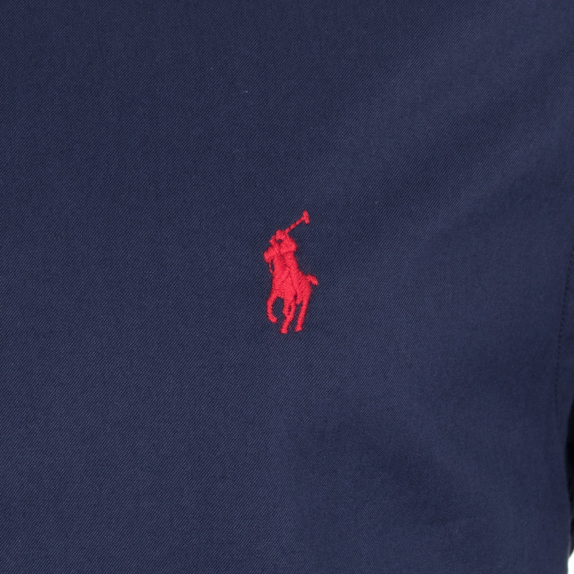 Long Sleeve Slim Fit Twill Sport Shirt