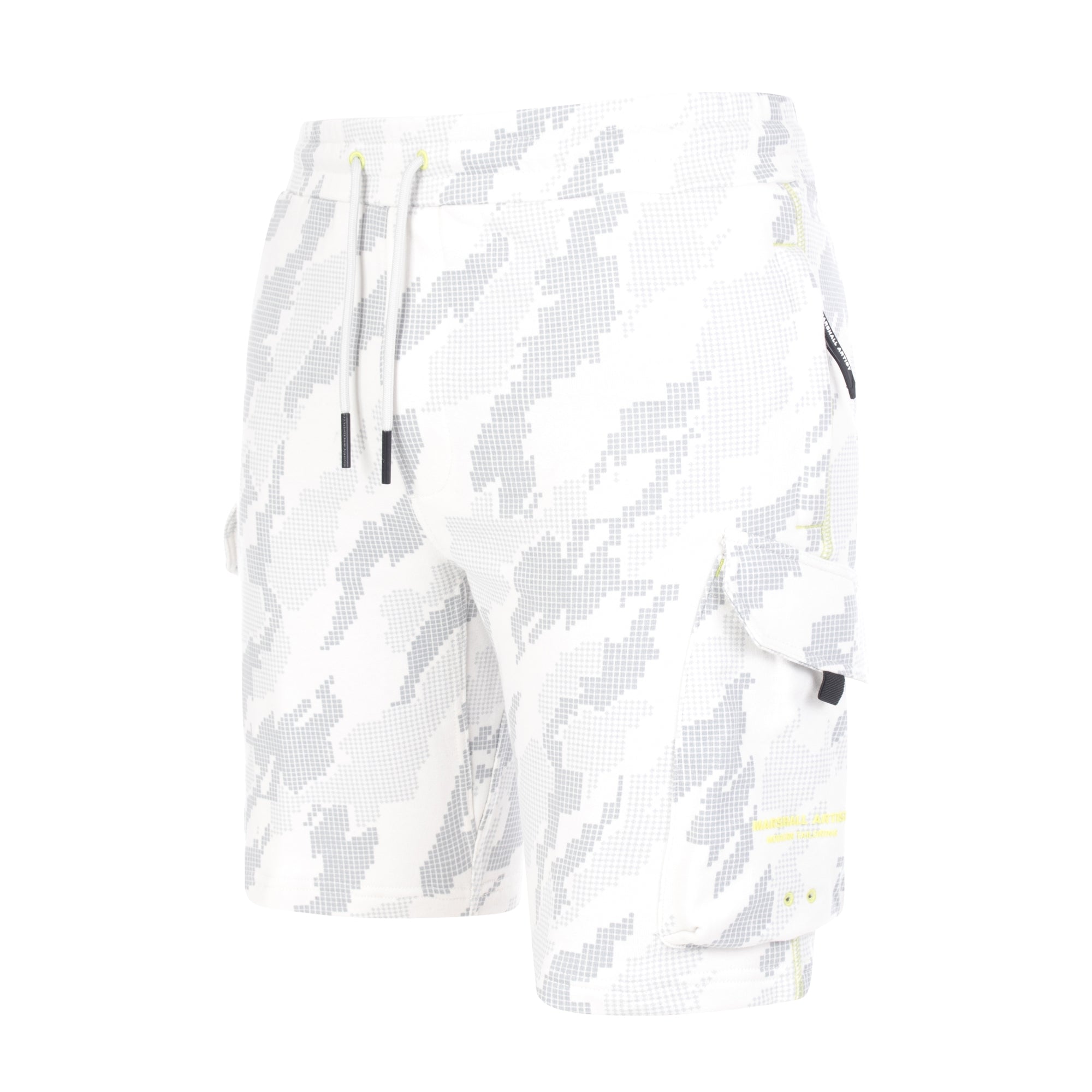 Data Flow Camo Fleece Short