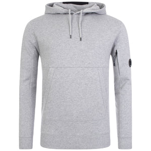 Diagonal Raised Fleece Lens Hooded Sweatshirt
