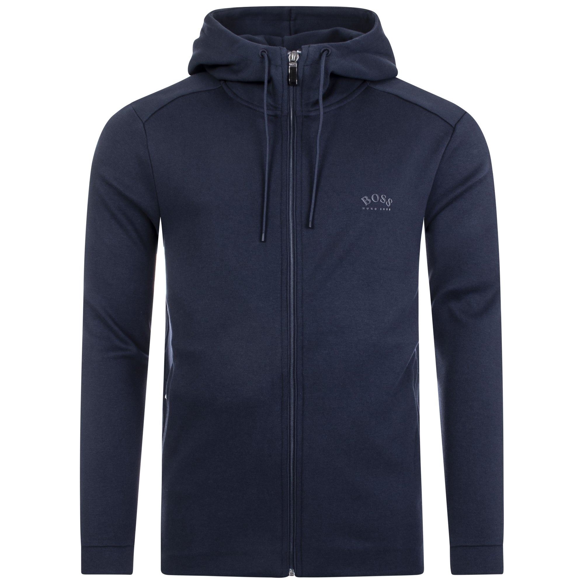 Regular Fit Saggy Zip Through Hoodie