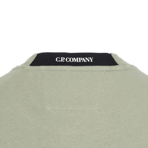 Diagonal Raised Fleece Lens Crew Sweatshirt