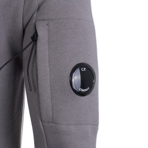 Diagonal Raised Fleece Lens Crew Sweatshirt
