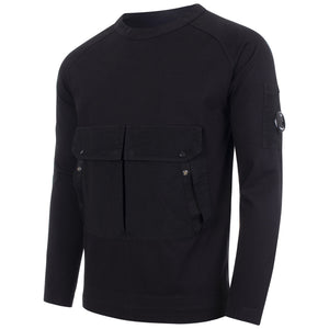 Heavy Jersey Pocket Lens Sweatshirt