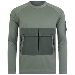 Heavy Jersey Pocket Lens Sweatshirt