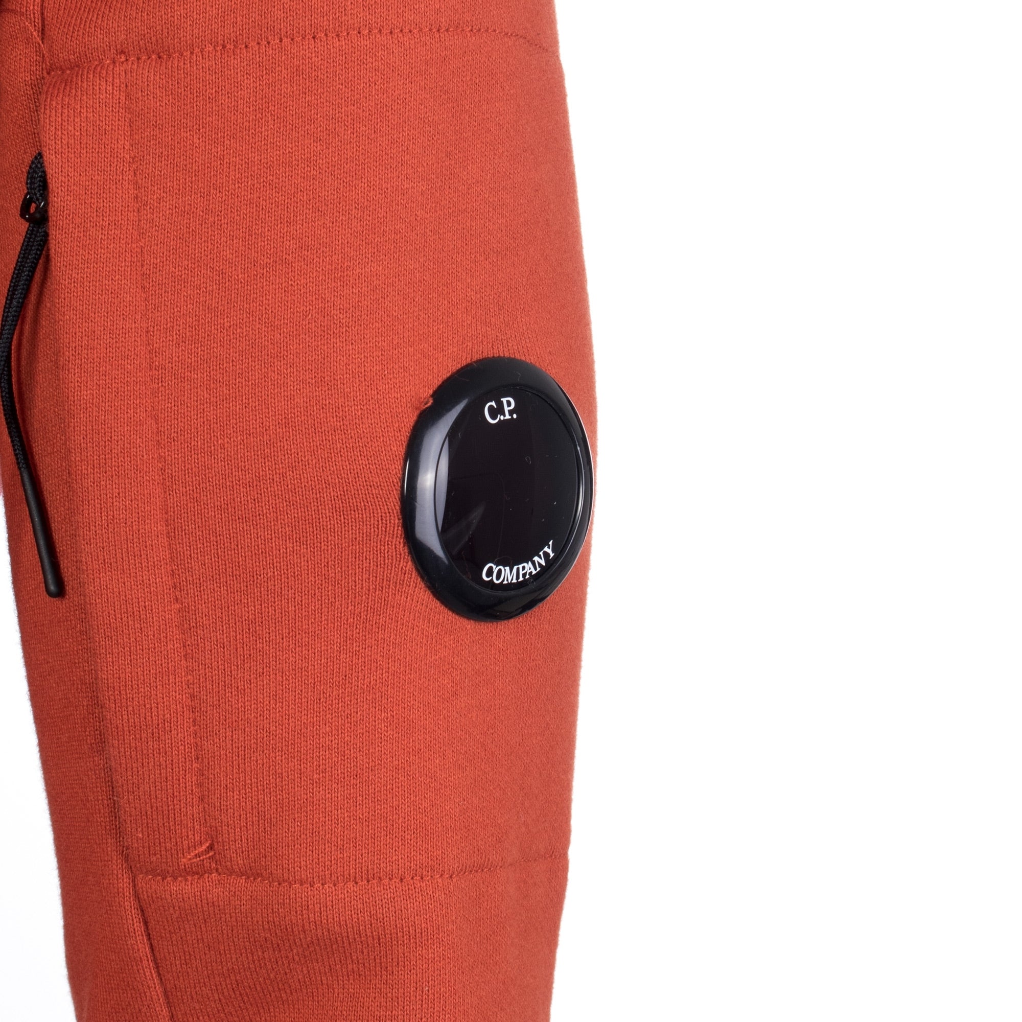 Diagonal Raised Fleece Lens Hoodie