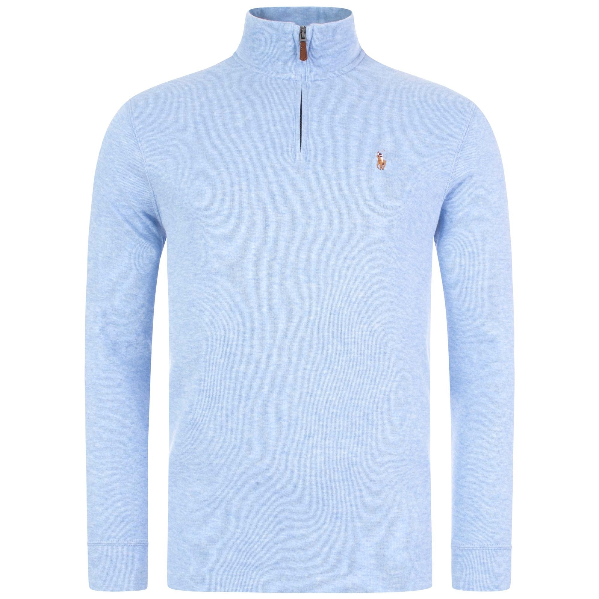 Estate-Rib Quarter Zip Knit Jumper