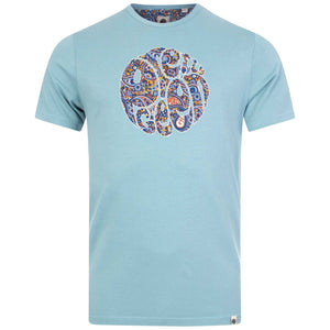 Paisley Print Logo T-Shirt