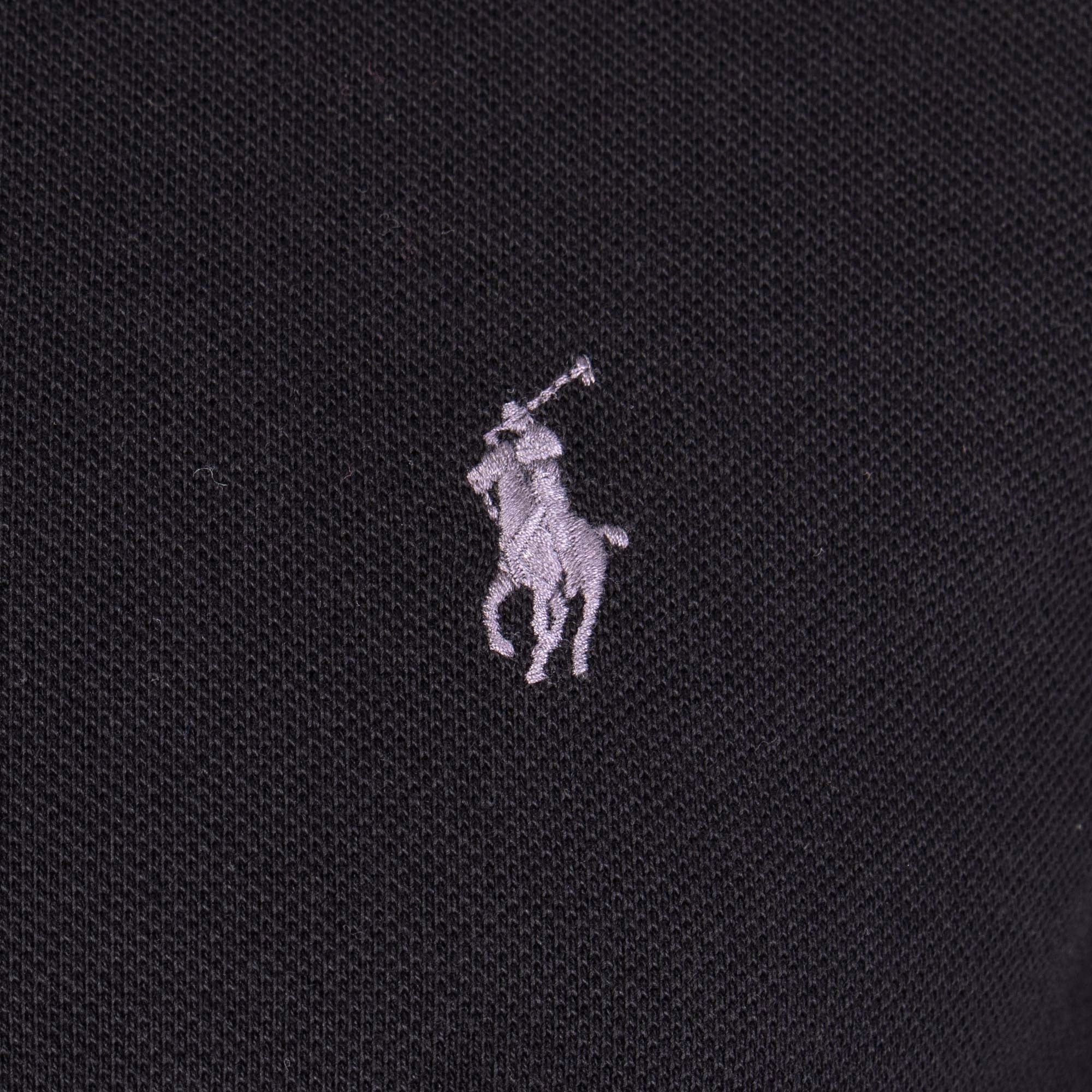Quarter Zip Mesh Knit Sweatshirt