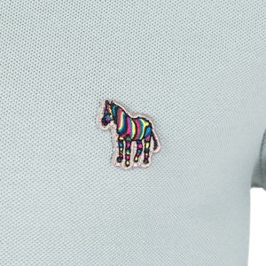 Long Sleeve Zebra Logo Polo