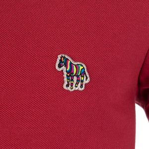 Long Sleeve Zebra Logo Polo