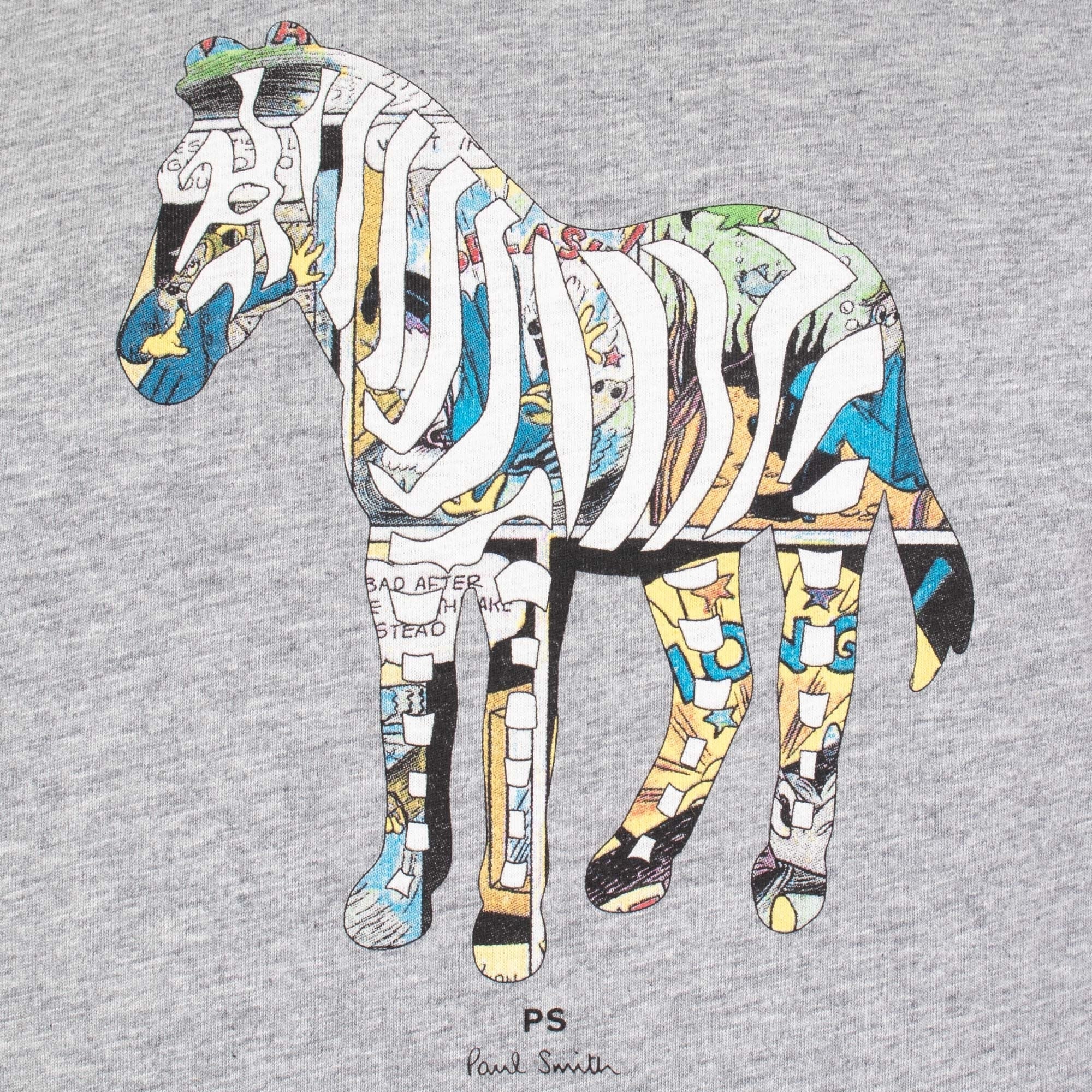 Regular Fit Multi Zebra T-Shirt