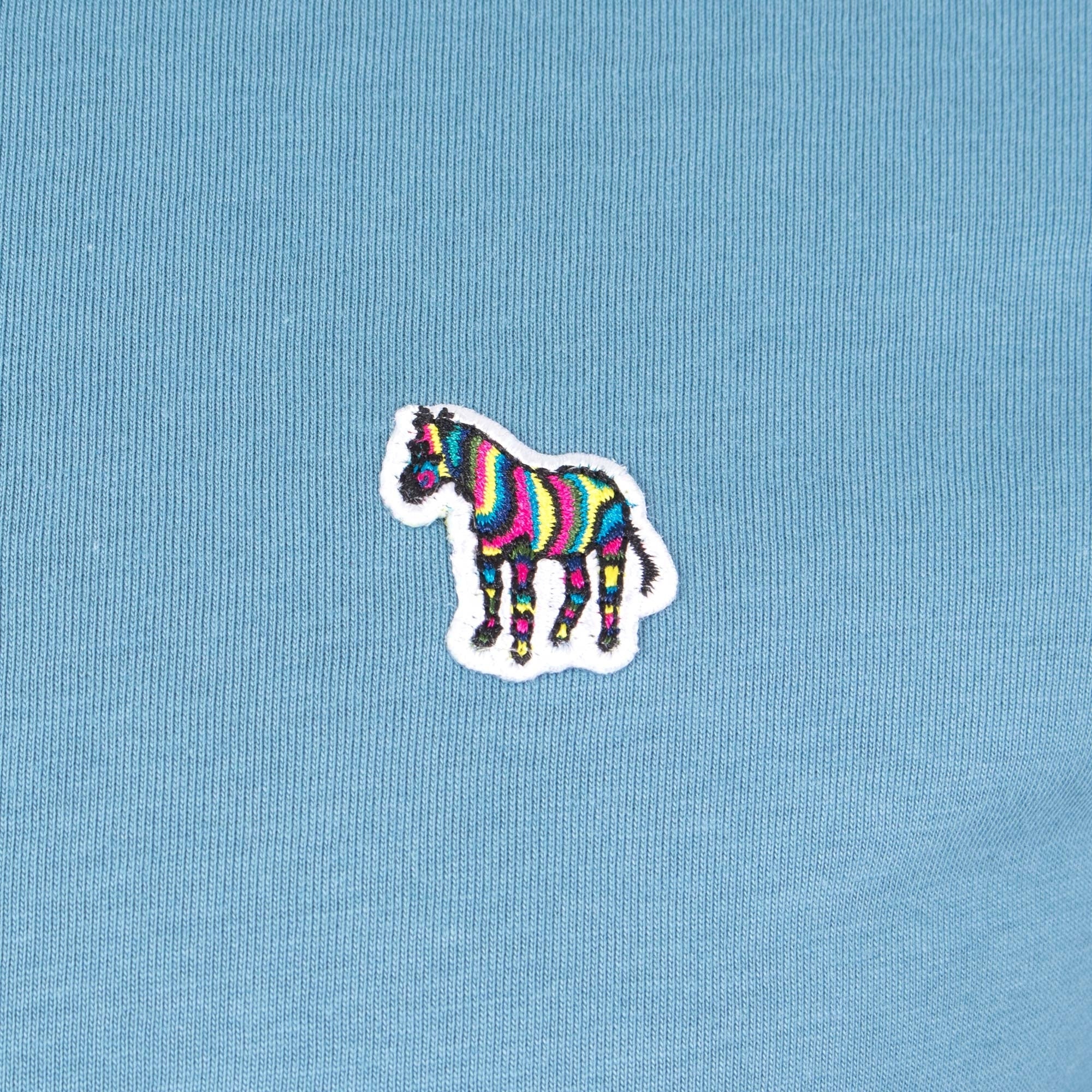 Regular Fit Longsleeve Zebra T-Shirt