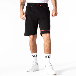 Dusol Red Logo Stripe Sweat Short