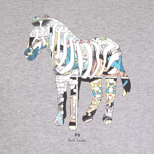 Comic Zebra Print Sweatshirt