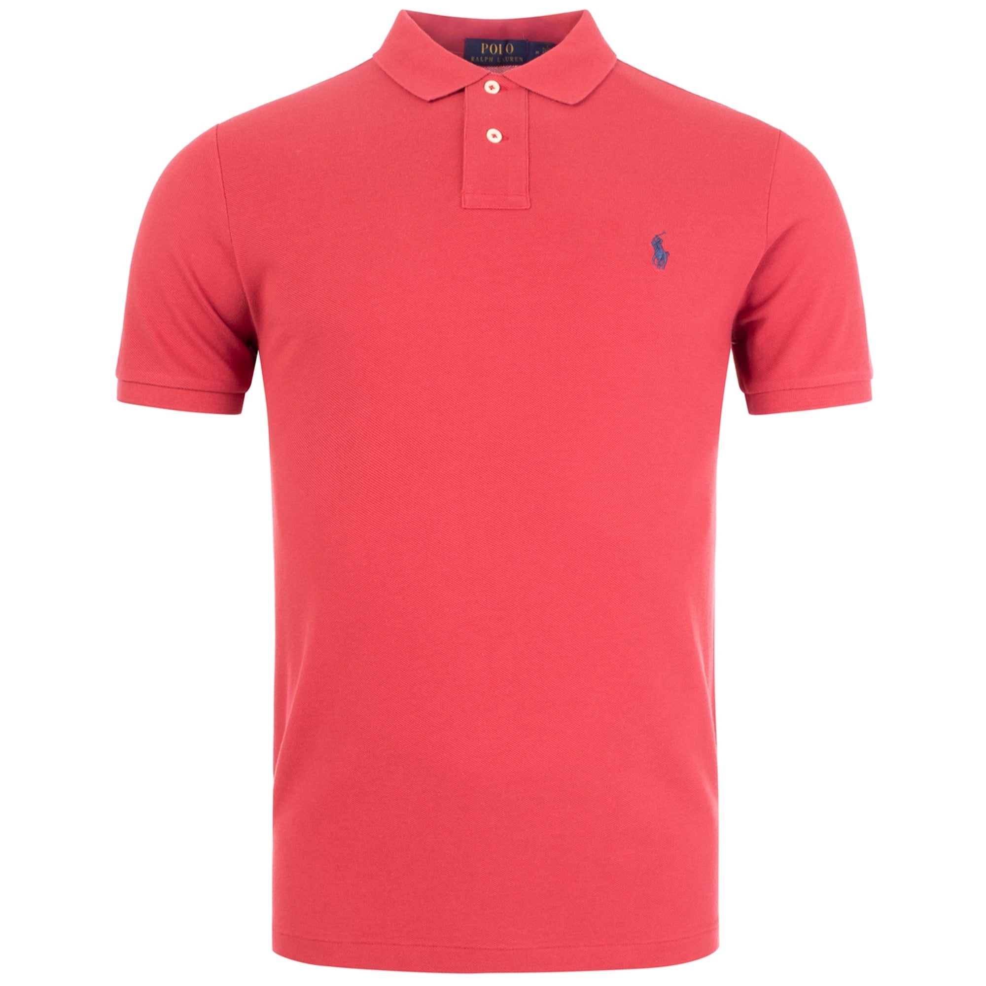Custom Slim Fit Cotton Piqué Polo Shirt