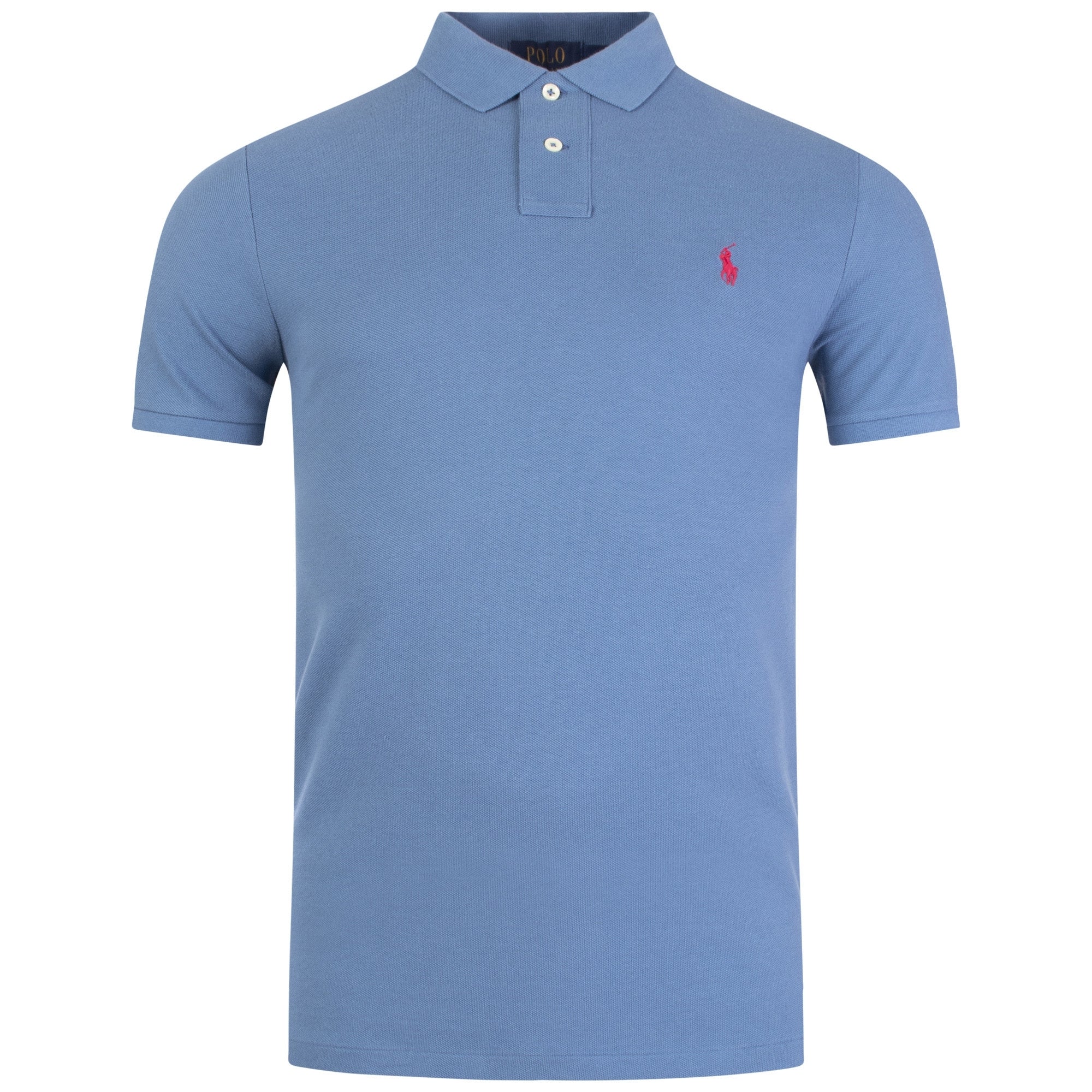 Custom Slim Fit Cotton Piqué Polo Shirt
