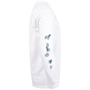 Long Sleeve Screw Graphic T-Shirt
