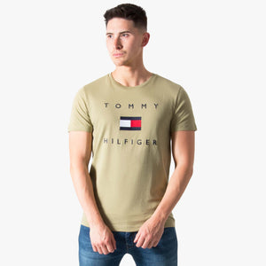 Tommy Flag Print T-Shirt