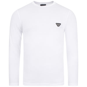 Long Sleeve Loungewear Small Chest Logo Top