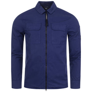 Gabardine Zipped Lens Overshirt