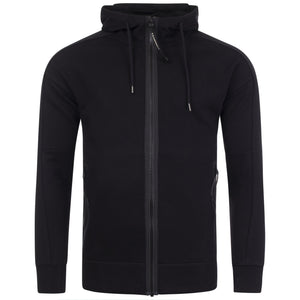 Diagonal Raised Fleece Goggle Hoodie