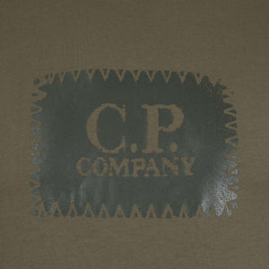 30/1 Jersey Long Sleeve Label Logo T-Shirt