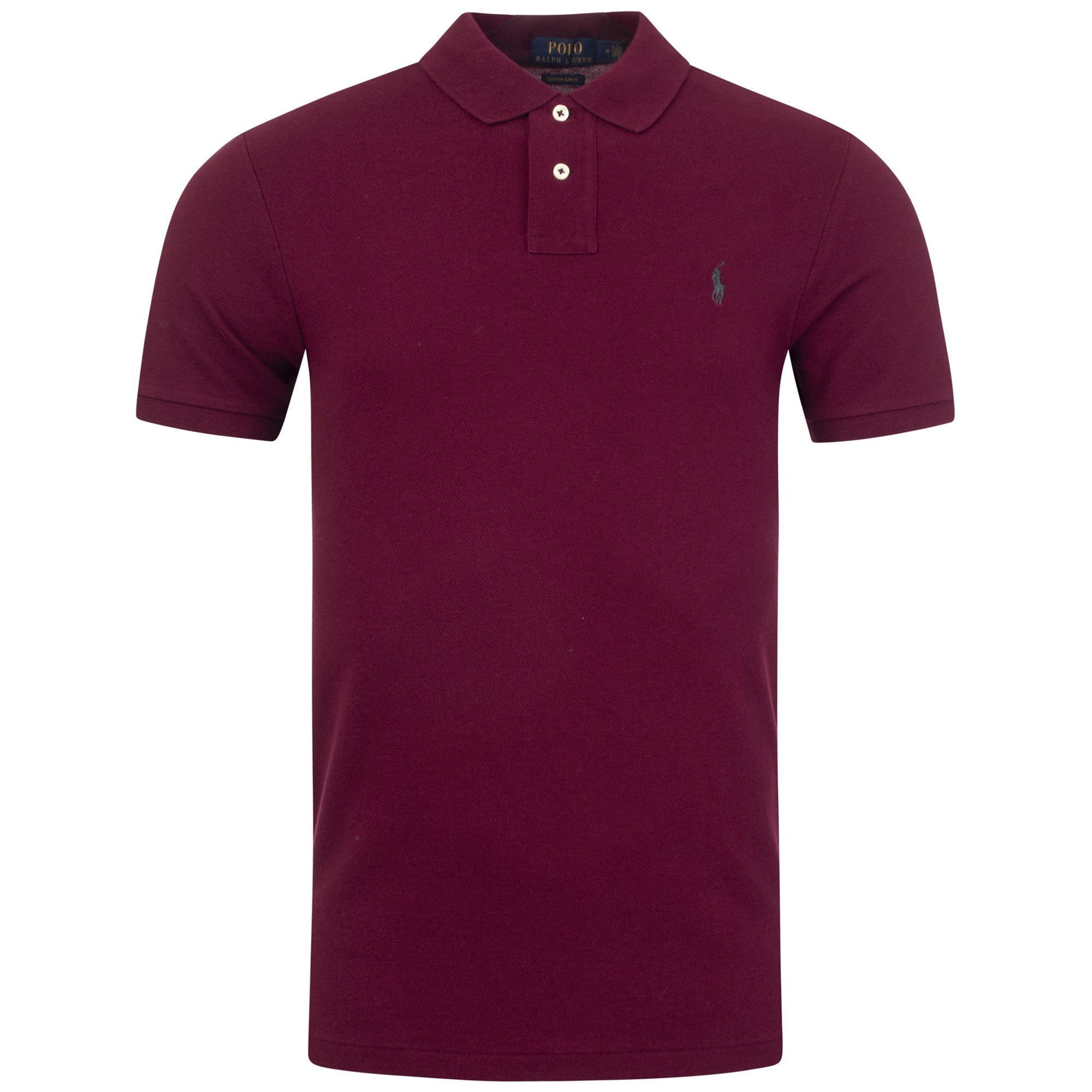 Custom Slim Fit Cotton Piqué Polo Shirt