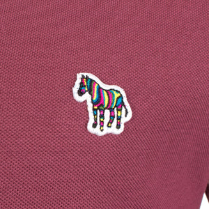 Long Sleeve Zebra Logo Polo