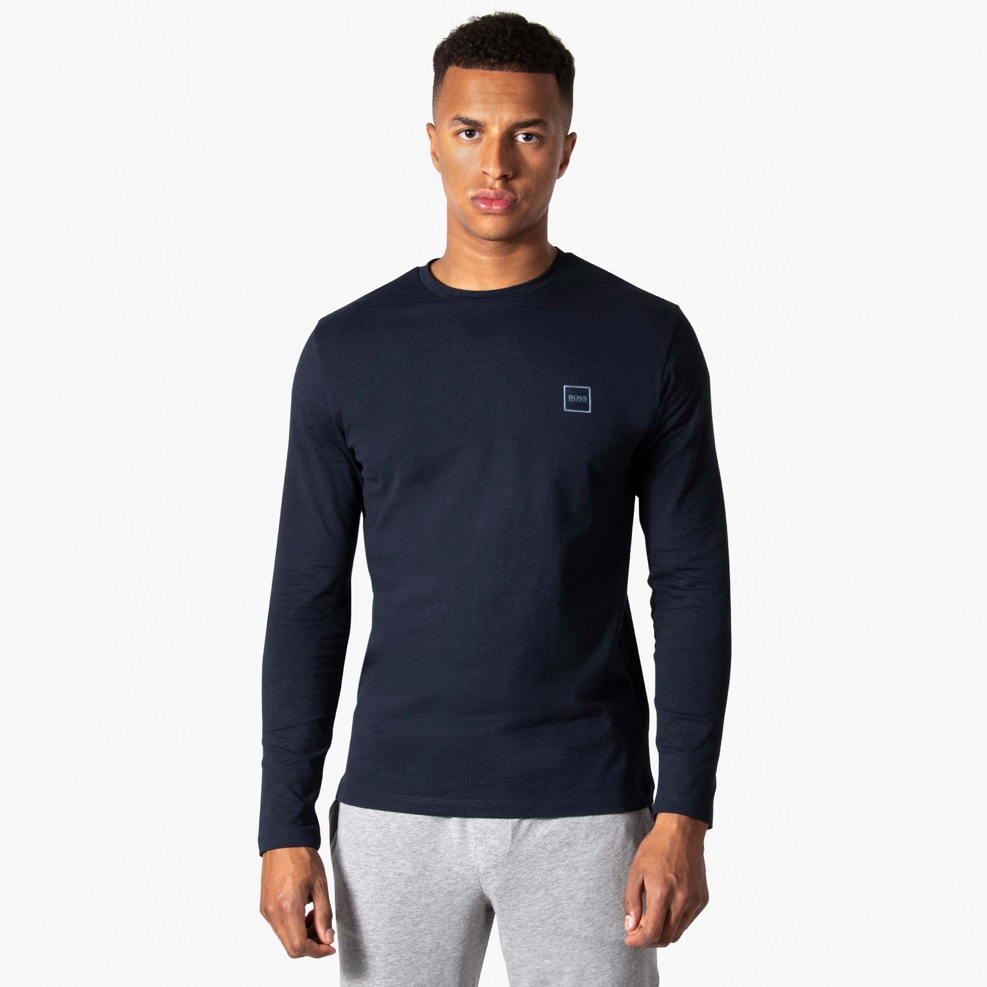 Regular Fit Long Sleeve Tacks Top