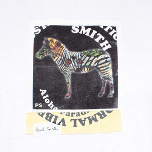 Polaroid Zebra Print T-Shirt