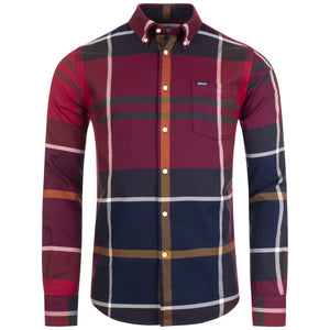 Dunoon-Tailored-Shirt-Red-Barbour-Lifestyle-EQVVS