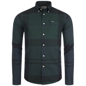 Dunoon-Tailored-Shirt-Black-Watch-Barbour-Lifestyle-EQVVS