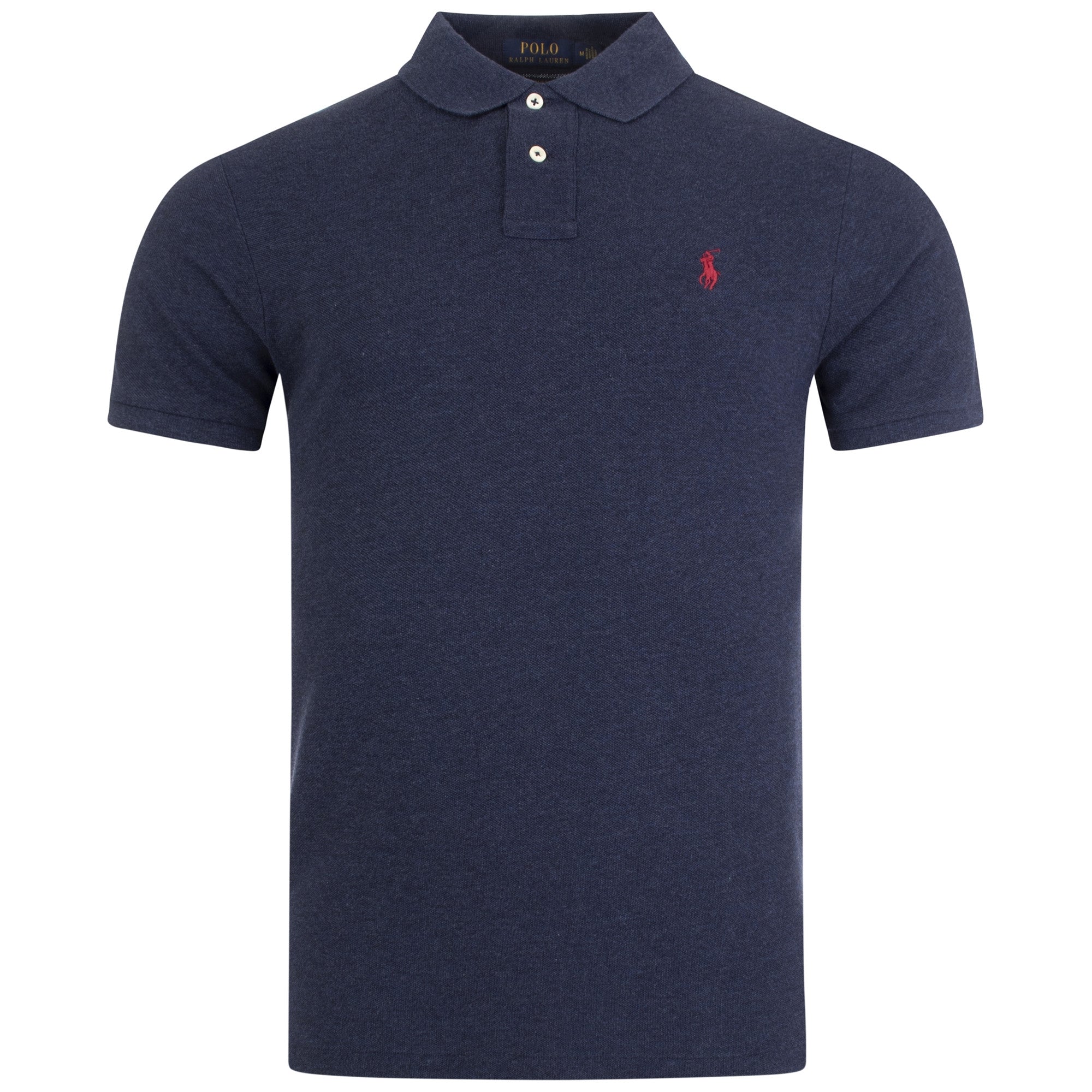 Custom Slim Fit Cotton Piqué Polo Shirt
