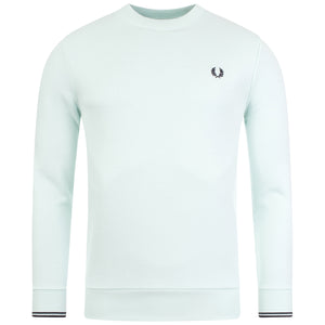 Crew-Neck-Sweat-Brighton-Blue-Fred-Perry-EQVVS