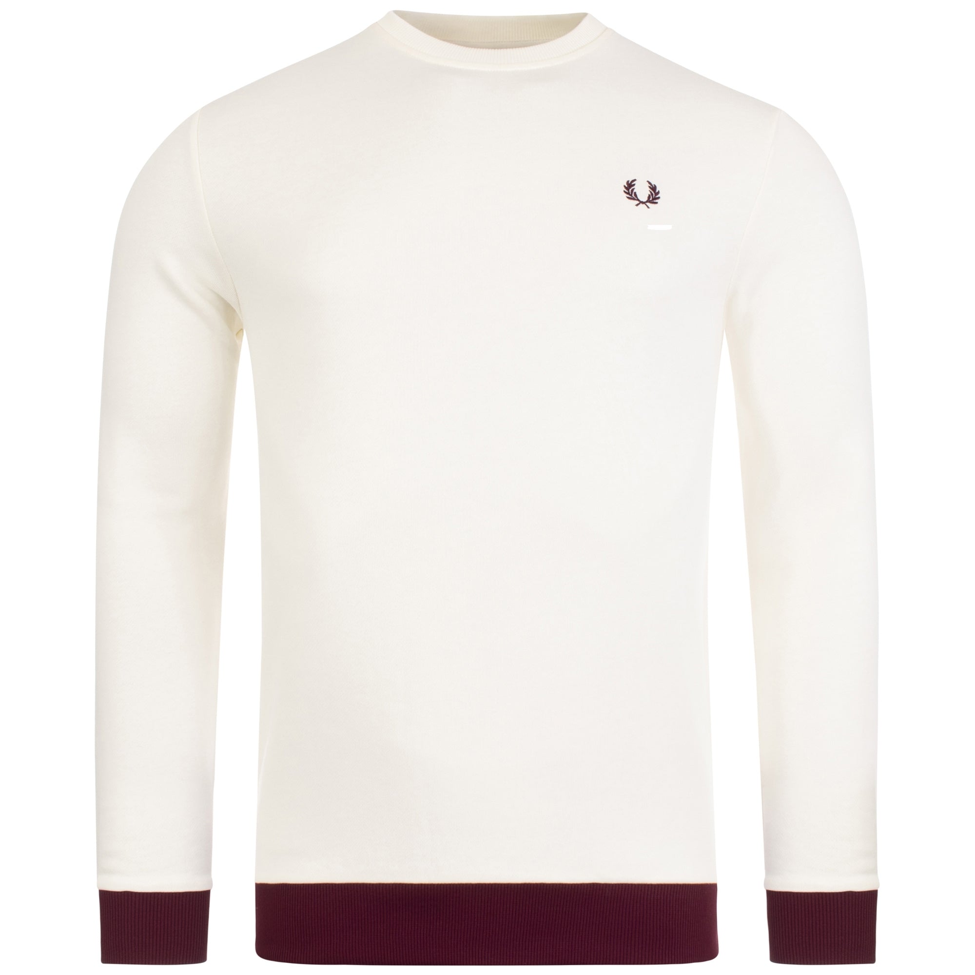 Regular Fit Contrast Trim Sweat