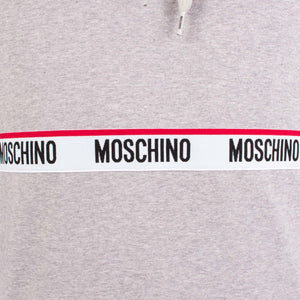 Logo Taped Chest Hoodie