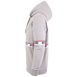 Logo Taped Chest Hoodie