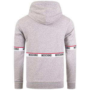 Logo Taped Chest Hoodie