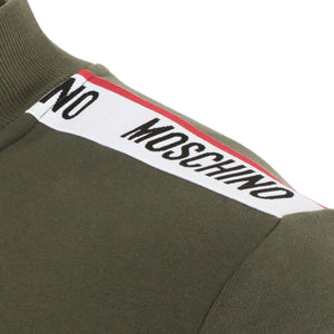 Logo Taped Shoulder 1/4 Zip Sweat