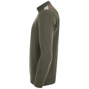 Logo Taped Shoulder 1/4 Zip Sweat