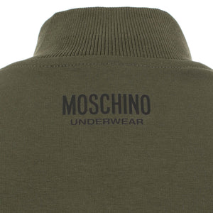 Logo Taped Shoulder 1/4 Zip Sweat