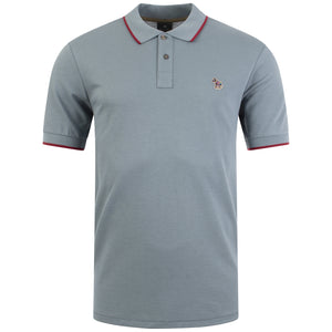 Zebra Logo Single Tipped Polo Shirt