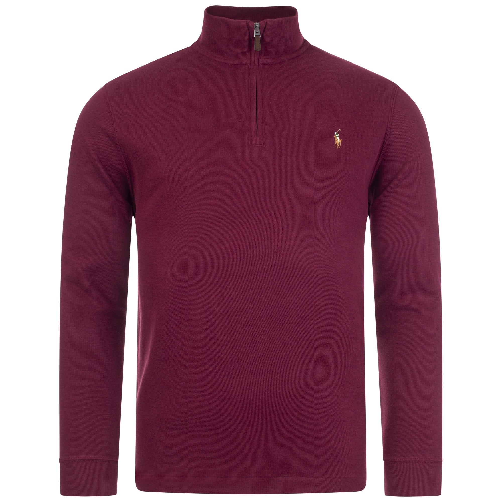 Estate-Rib Quarter Zip Knit Jumper