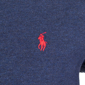 Long Sleeve Custom Slim Fit Mesh Polo