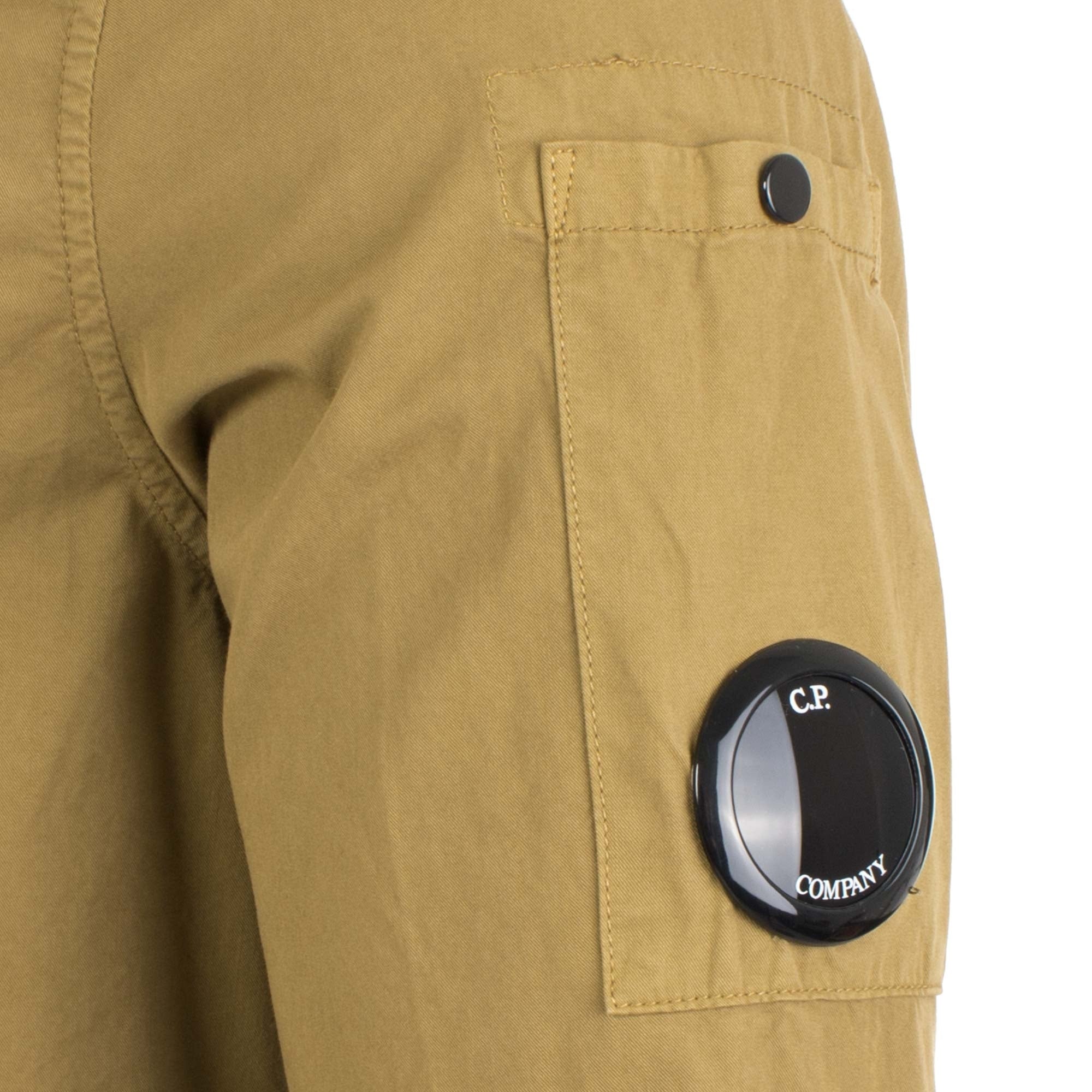 Gabardine Zipped Lens Overshirt