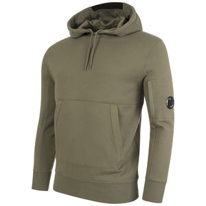 Diagonal Raise Fleece Hoodie