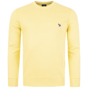 Crew Neck Zebra Logo Sweatshirt